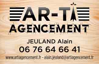 2025-02-19 Logo signature Alain JEULAND menuisier agenceur menuiserie agencement ille et vilaine Ar-Ti Agencement